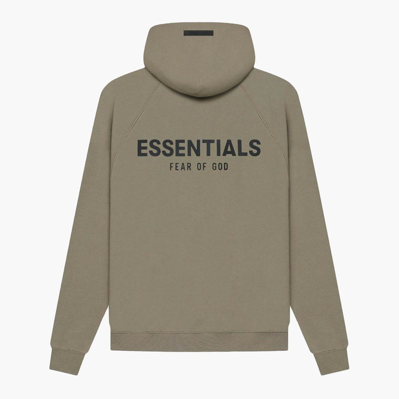  Hoodie Taupe (SS21) back
