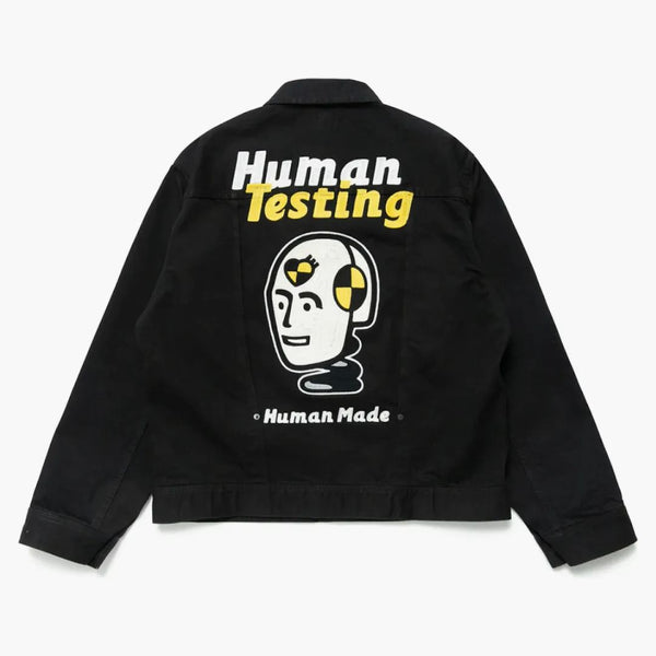 Human Made X Asap Rocky Human Testing Denim Jacket Black