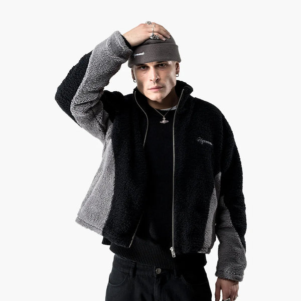 Hypeneedz Basics Fleece Jacket Model 1