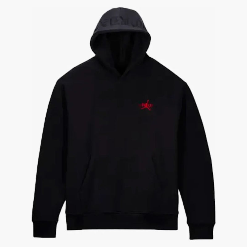 Jordan X Awake Ny Fleece Hoodie Black/sail/university Red