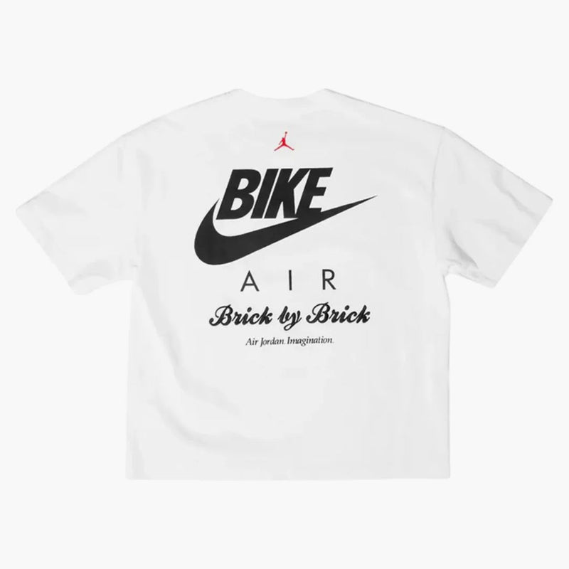 Jordan X Nigel Sylvester Brick Tee White