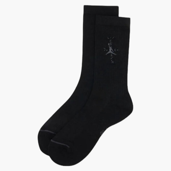 Jordan X Travis Scott Crew Sock Black