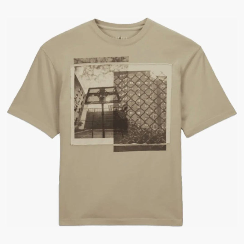 Jordan X Union X Bephies Beauty Supply T-shirt Beige