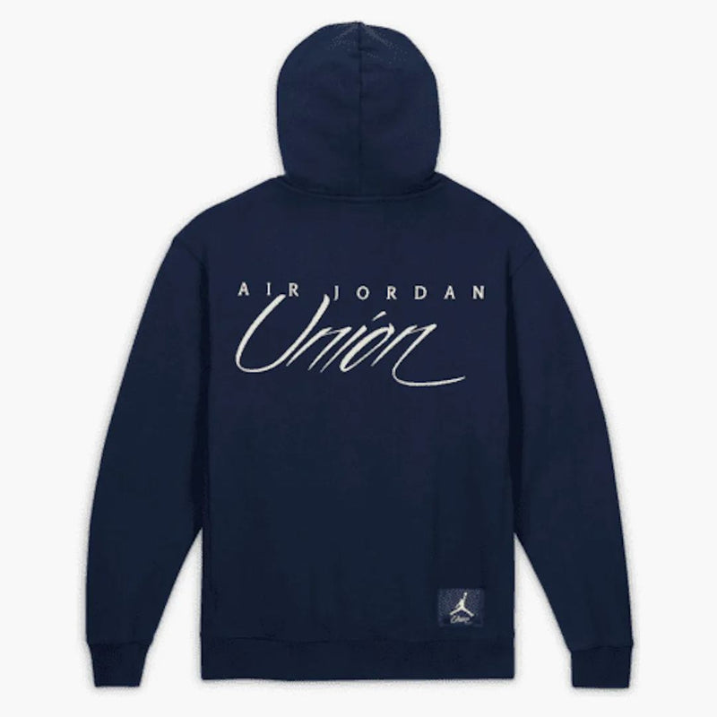 Jordan X Union Mj Fleece Hoodie College Navy/coconut Milk