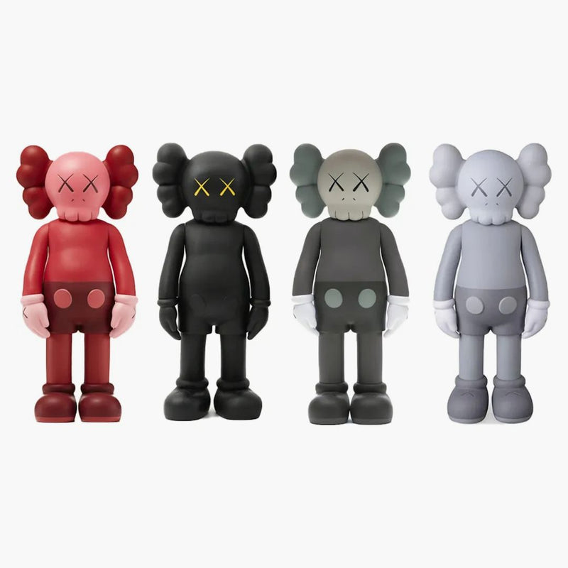 Kaws Companion Open Edition Vinyl Figure Black/blush/brown/grey Set