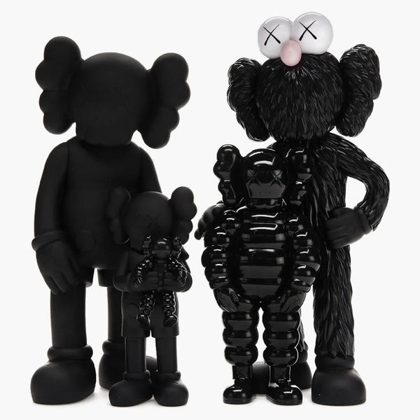 Kaws Family Vinyl Figures Black