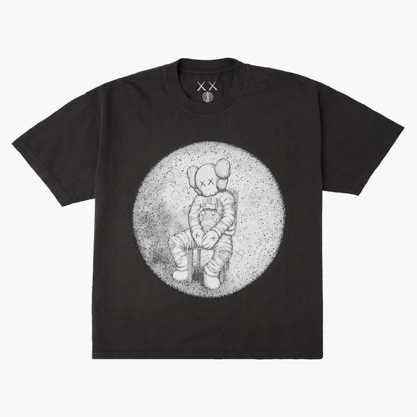 Kaws For Kid Cudi Moon Man Tee Vintage Black