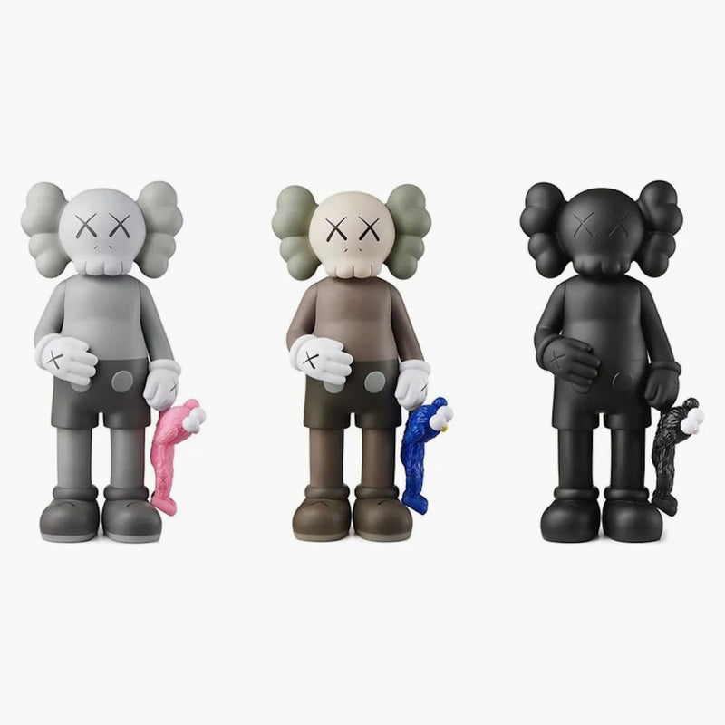 Kaws Share Vinyl Figure Black/brown/grey Set