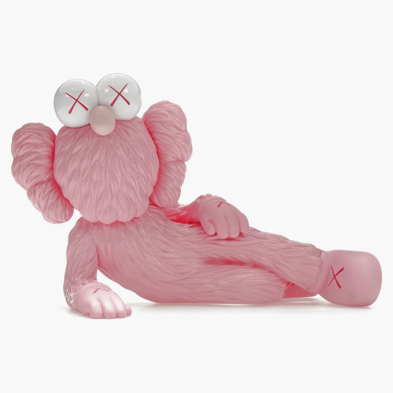 Kaws Time Off Vinyl Figure Pink