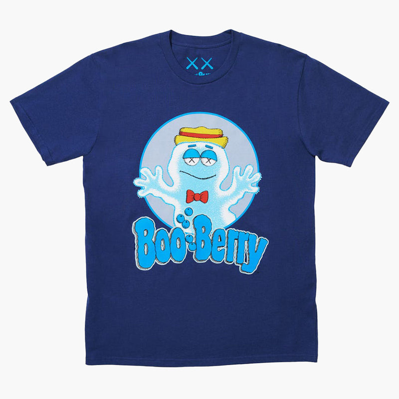 Kaws X Monsters Boo Berry Shirt Blue