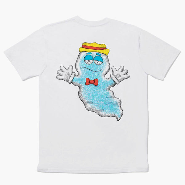 Kaws x Monsters Boo Berry Shirt biała