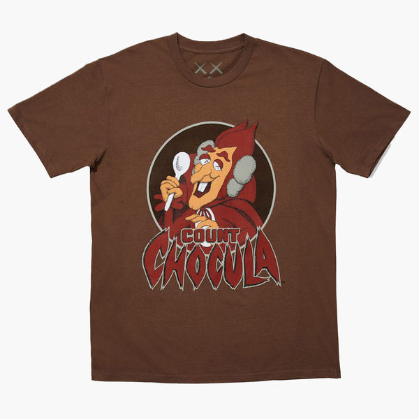 Kaws x monstra hrabě Chocula košile hnědá