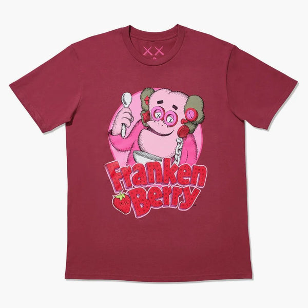 Kaws X Monsters Franken Berry T-shirt Red