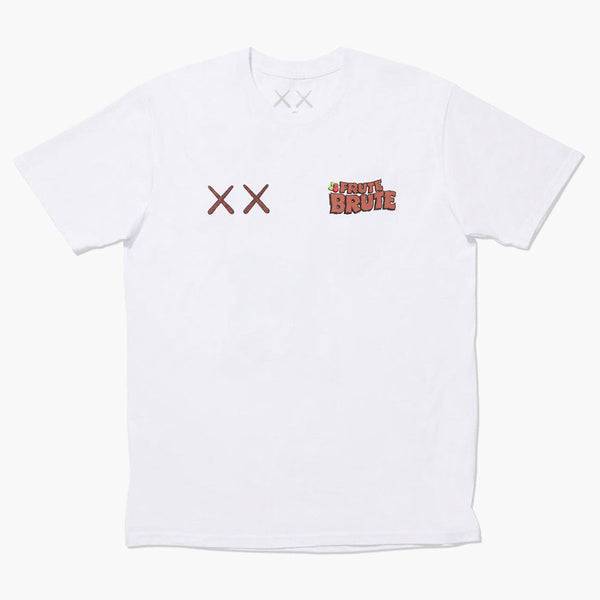 Kaws X Monsters Frute Brute Shirt White