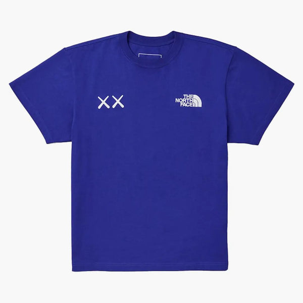 Kaws X The North Face Tee Bolt Blue