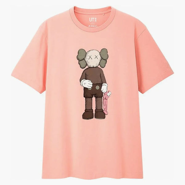 Kaws X Uniqlo Companion Tee (us Sizing) Pink