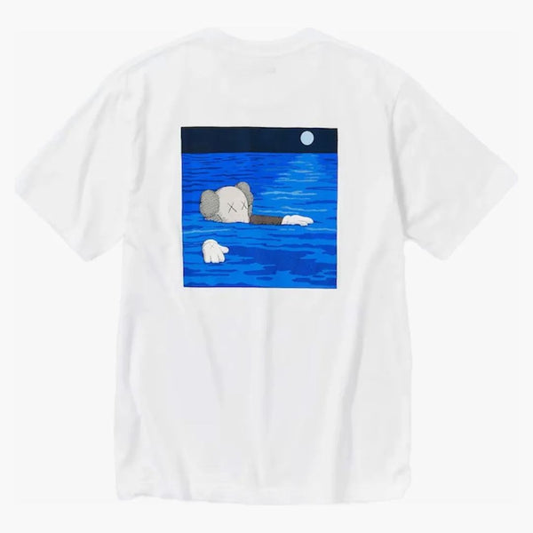 Kaws X Uniqlo Ut Short Sleeve Artbook Cover T-shirt (us Sizing) White