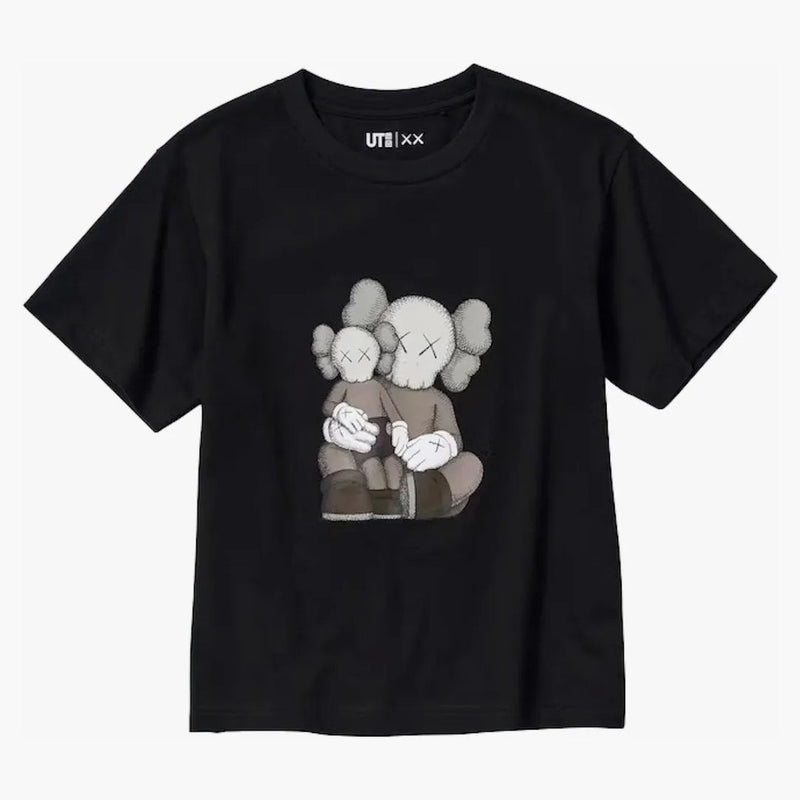 Kaws X Uniqlo Kids Ut Short Sleeve Graphic T-shirt (us Sizing) Black