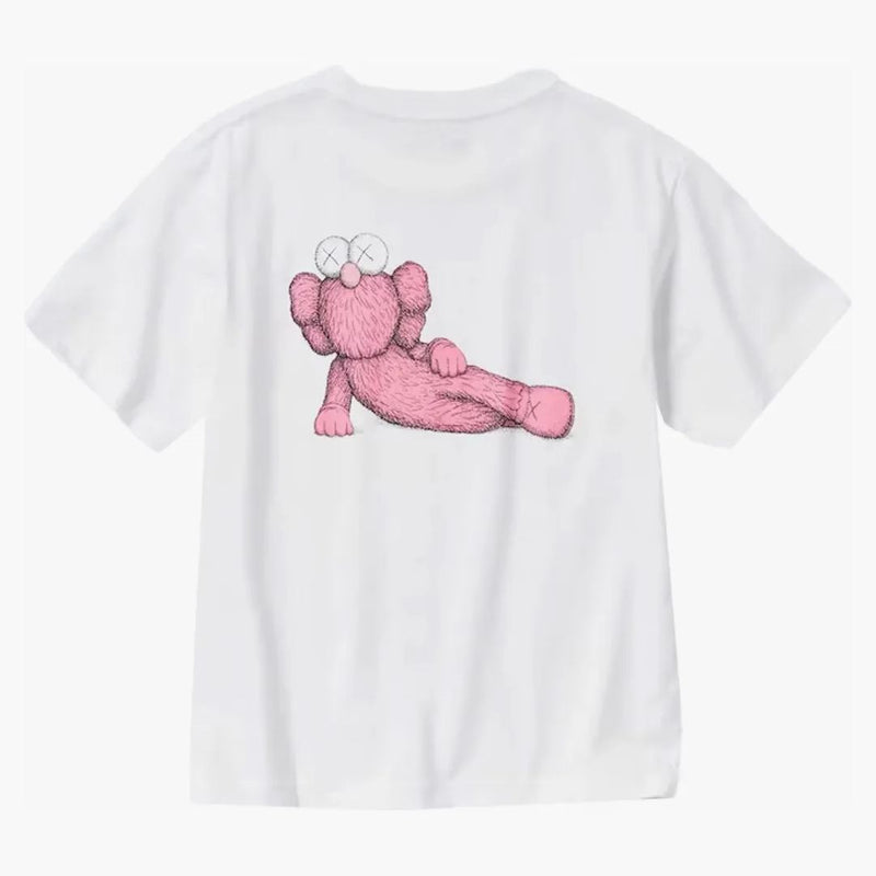 Kaws X Uniqlo Kids Ut Short Sleeve Graphic T-shirt (us Sizing) White