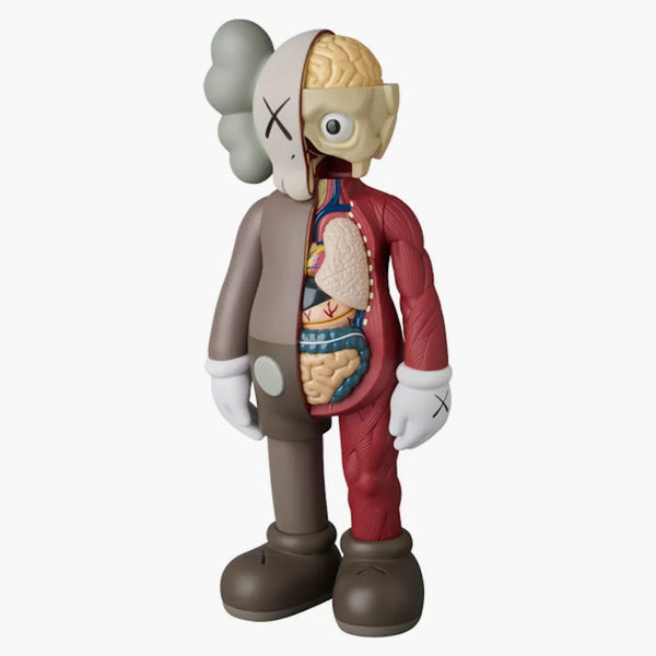 Kaws Companion Flayed Open Edition Vinyl Figure Brown