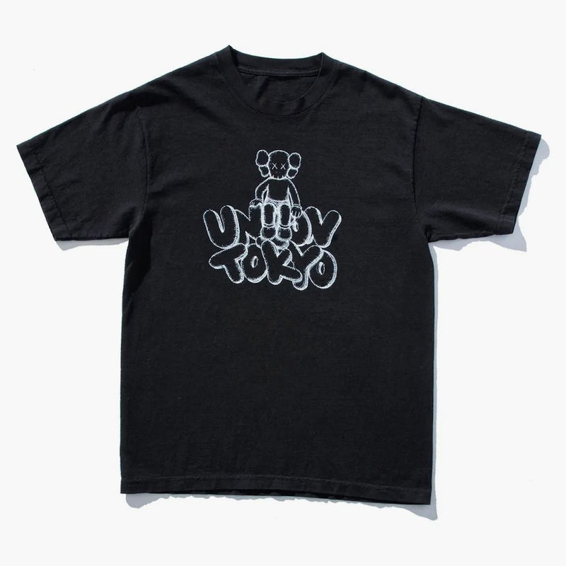 Kaws X Union Tokyo Tee Black