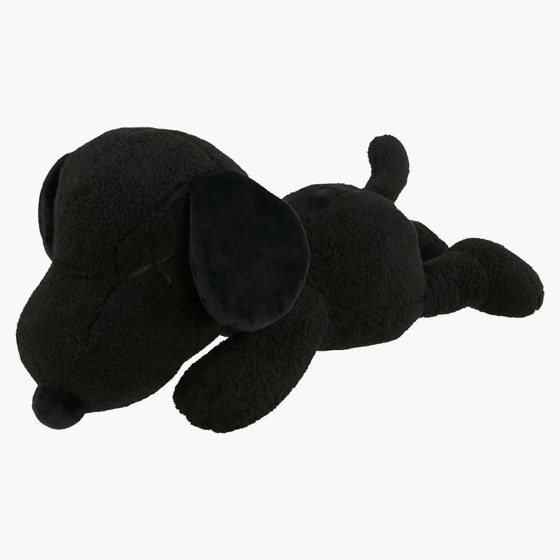 Kaws X Uniqlo X Peanuts Snoopy Plush (medium) Black