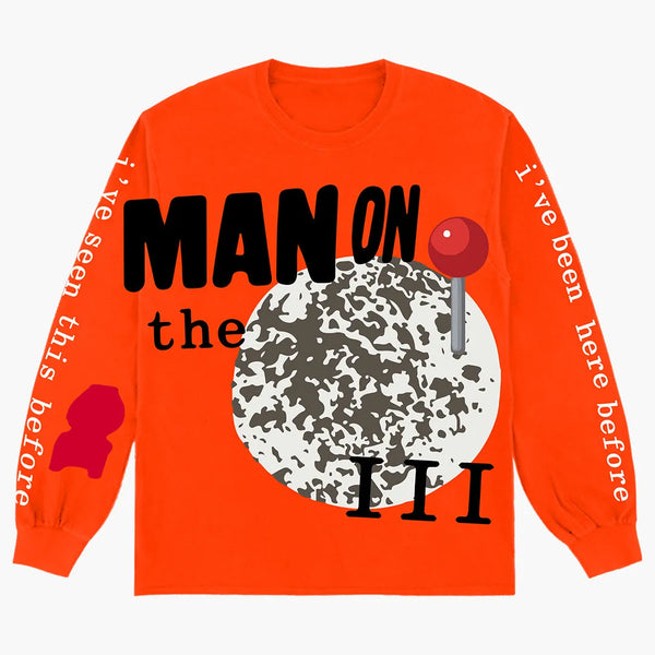 Kid Cudi CPFM per MOTM III Restituzione 2 Madness L/S T-Shirt Orange