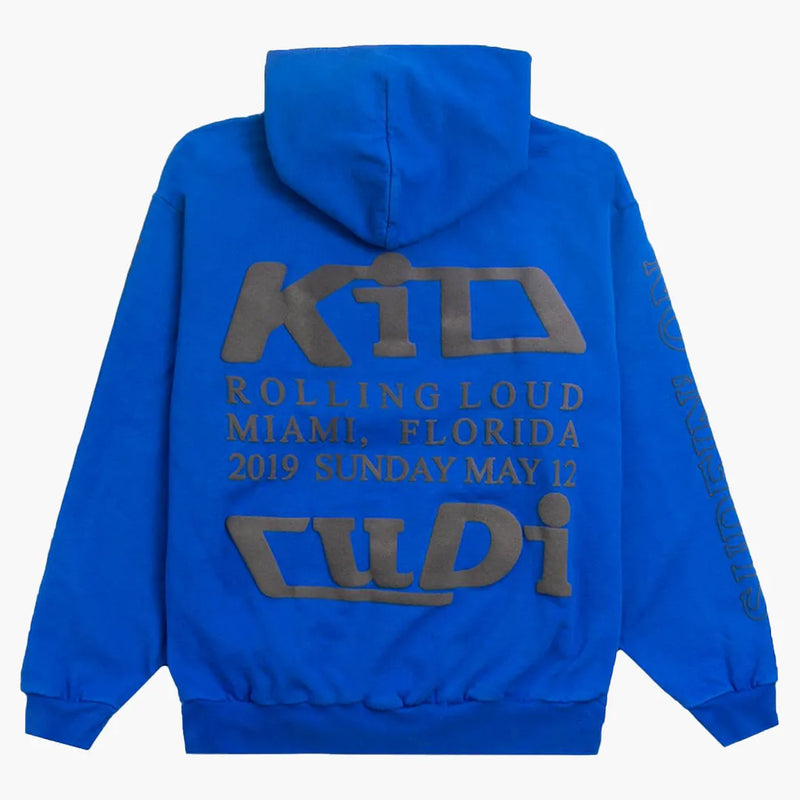 CPFM x Kid Cudi Swim In The Light Rolling Loud Hoodie Blue