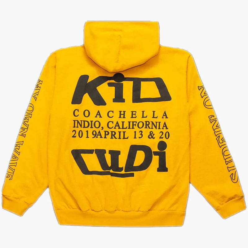 CPFM x Kid Cudi Swim In The Light Coachella Hoodie Yellow