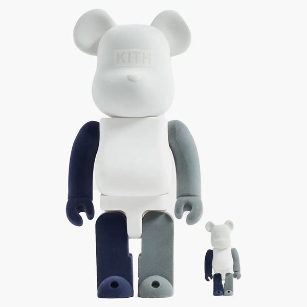 Kith Kithmas 2021 Bearbrick 100% & 400% Set Concrete