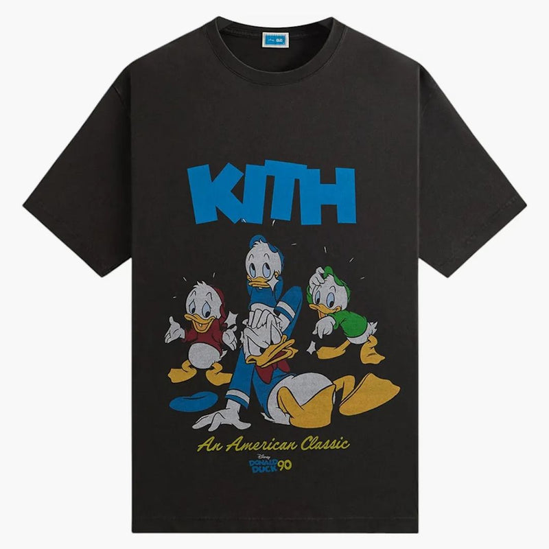 Kith Disney Donald Duck Classic Vintage Tee Black