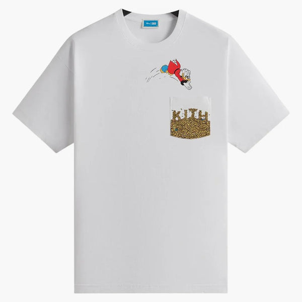 Kith Disney Donald Duck Scrooge Coins Tee White