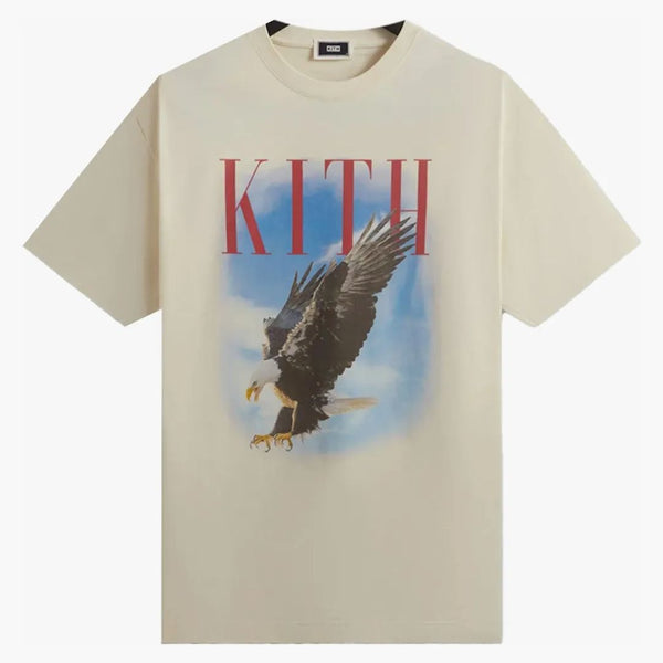 Kith Eagle Vintage Tee Sandrift