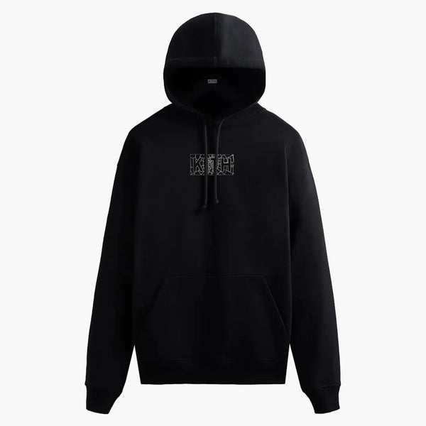 Kith Marvel Spider-man Web Logo Hoodie Black