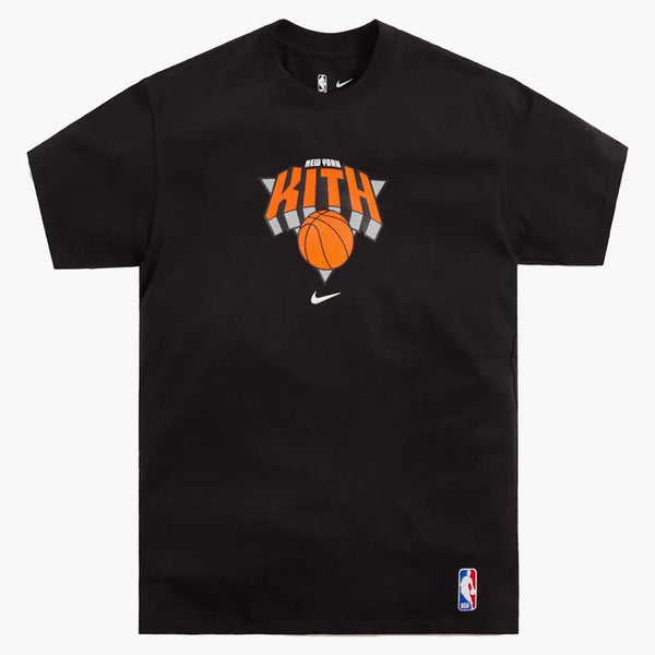 Kith Nike For New York Knicks Tee (fw21) Black