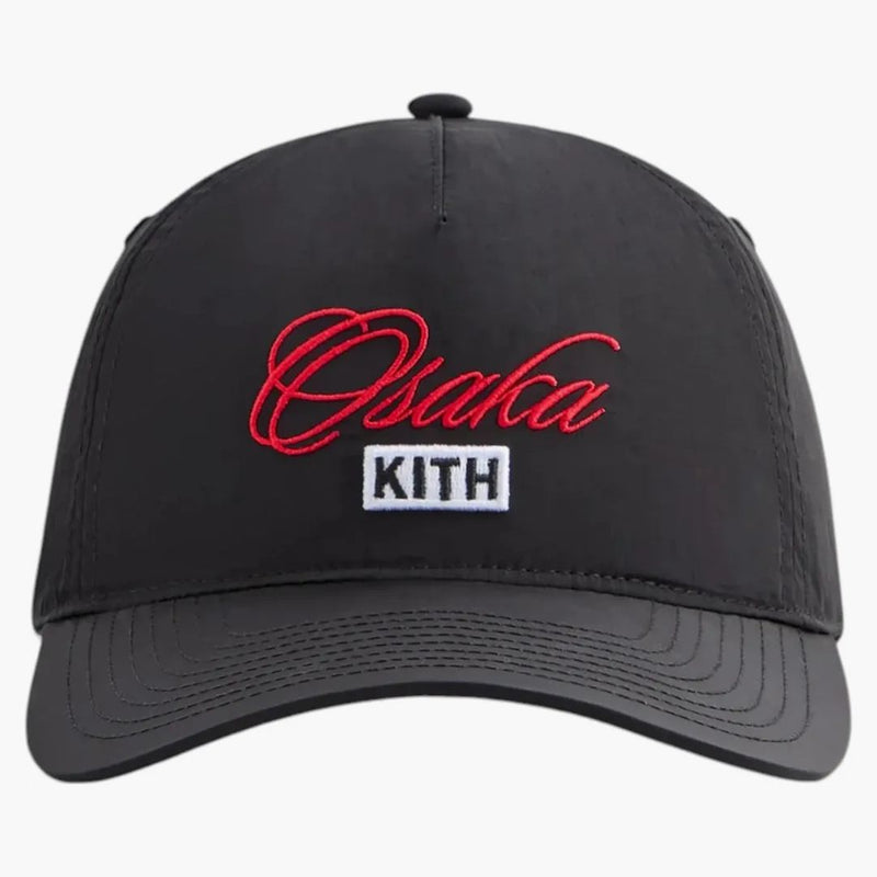 Kith Osaka Bay Low Pinch Crown Cap Black