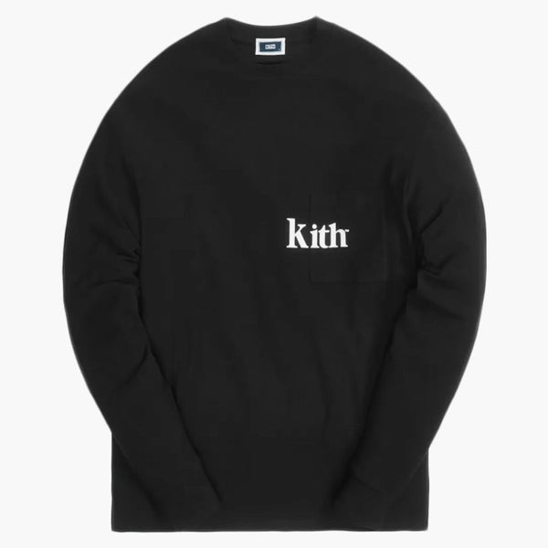 Kith Quinn L/s Tee Black