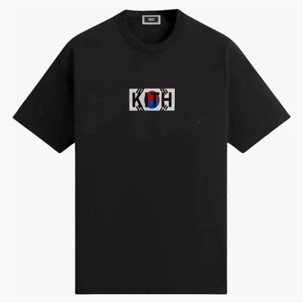 Kith Seoul Box Logo Tee Black