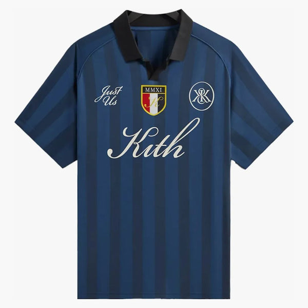 Kith Shadow Stripe Marcel Soccer Jersey Gulf