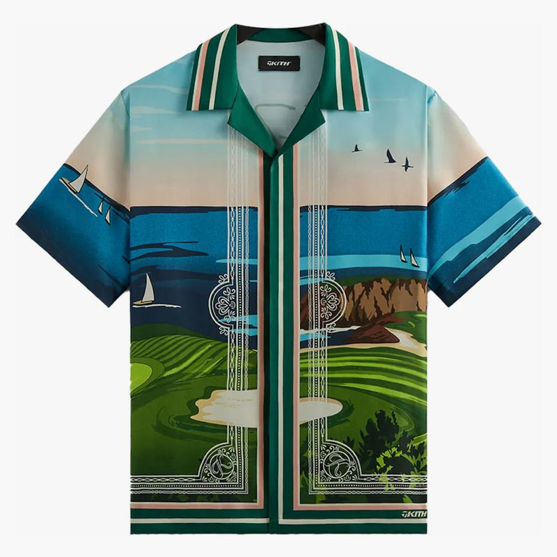 Kith Taylormade Tips Camp Collar Shirt Multi