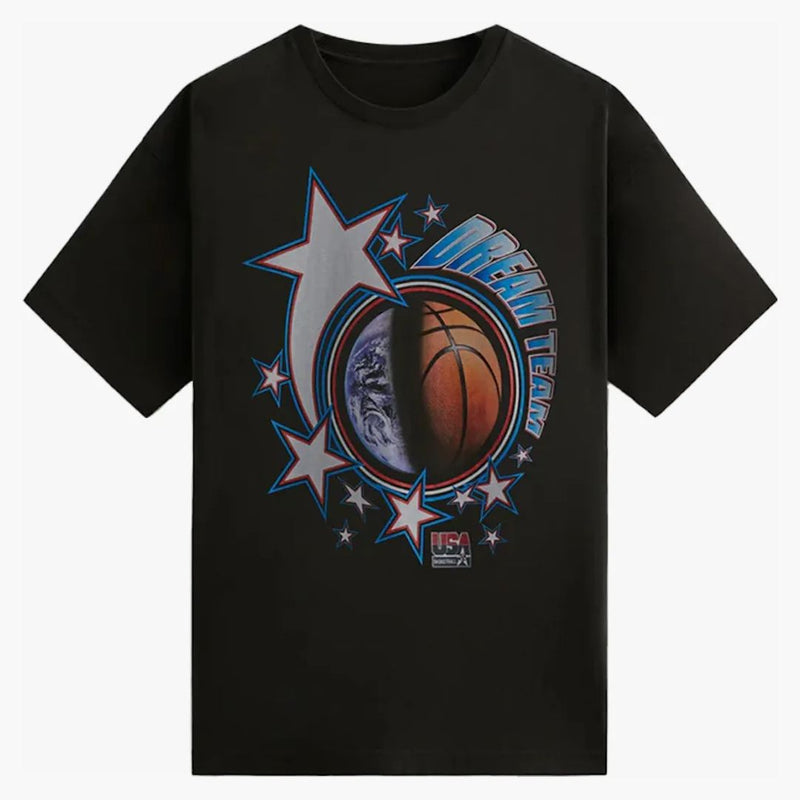 Kith Usa Basketball Dream Team Vintage Tee Black