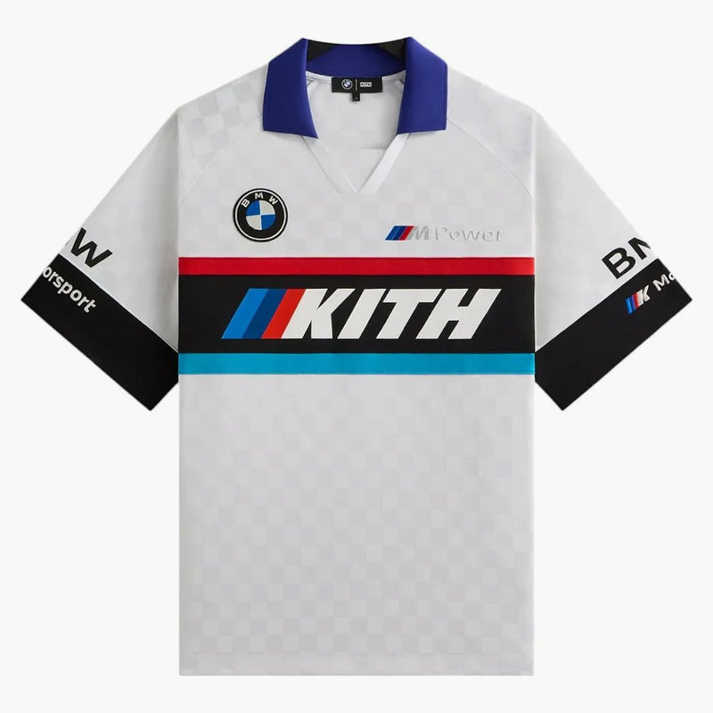 Kith X Bmw Moto Jersey White