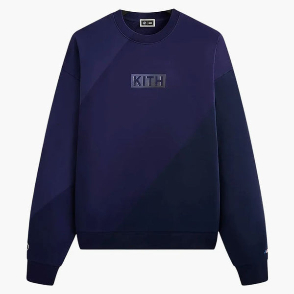 Kith X Bmw Technoviolet Vintage Nelson Crewneck Techno Violet