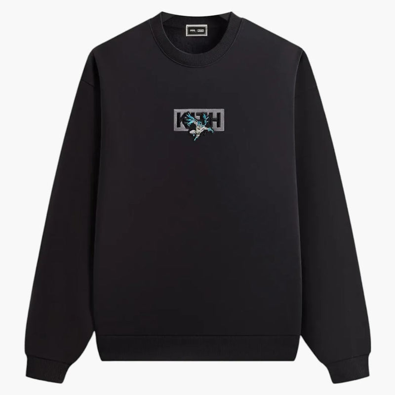 Kith X Batman Classic Vintage Nelson Crewneck Black