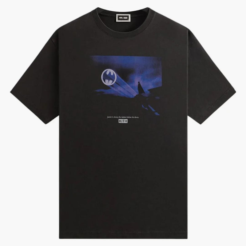 Kith X Batman Justice Vintage Tee Black