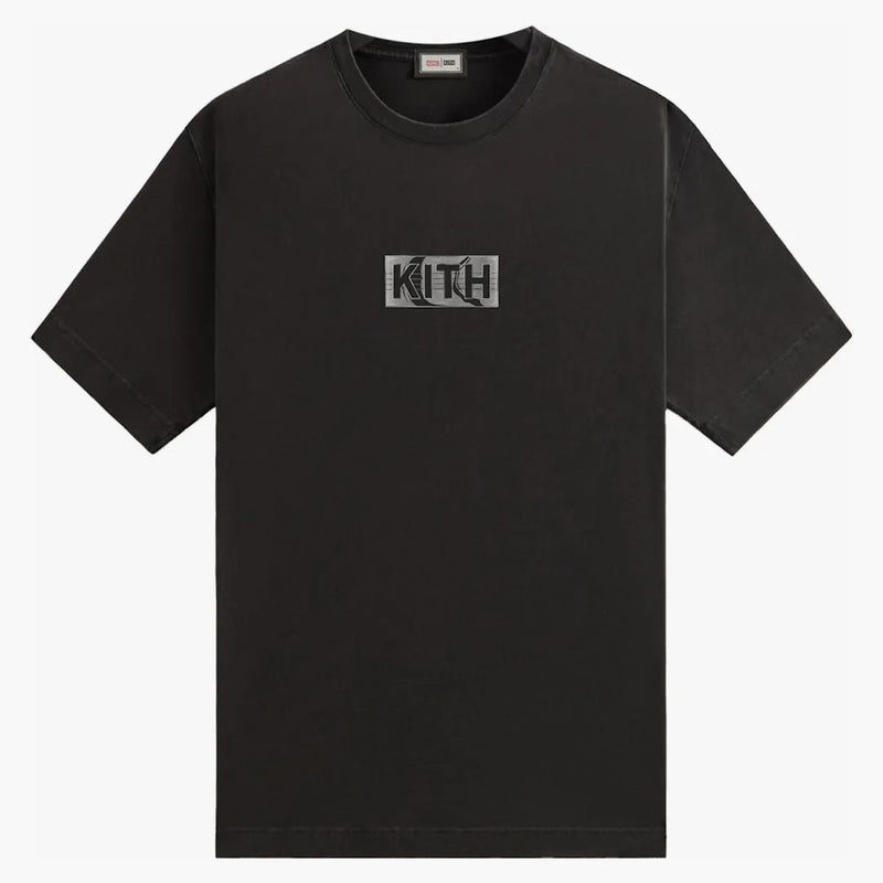 Kith X Marvel Silver Surfer Vintage Tee Black