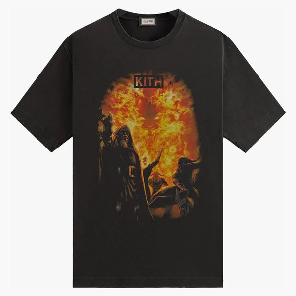 Kith X Marvel Villains Vintage Tee Black