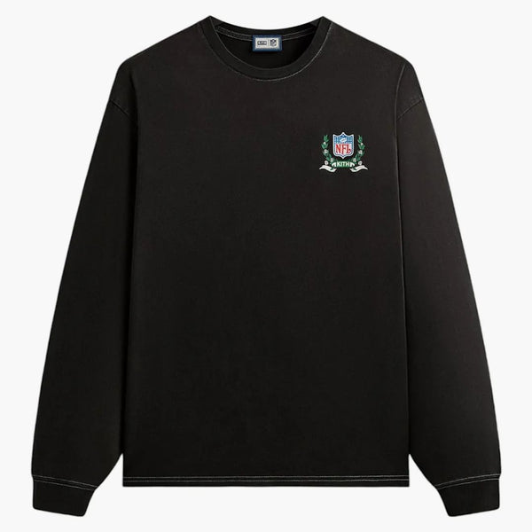 Kith X Nfl 47 Eagles Vintage Long Sleeve Tee Black