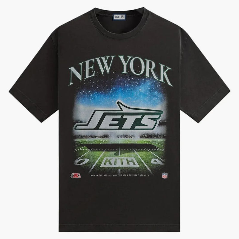 Kith X Nfl 47 Jets Vintage Tee Black