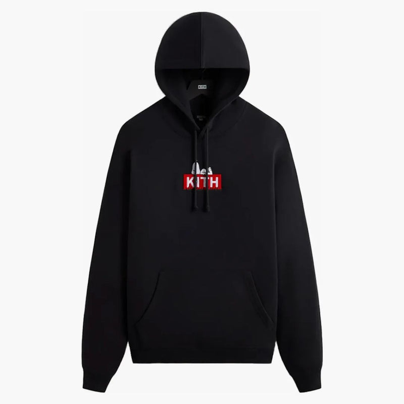 Kith X Peanuts Doghouse Hoodie Black